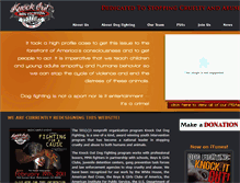 Tablet Screenshot of knockoutdogfighting.org